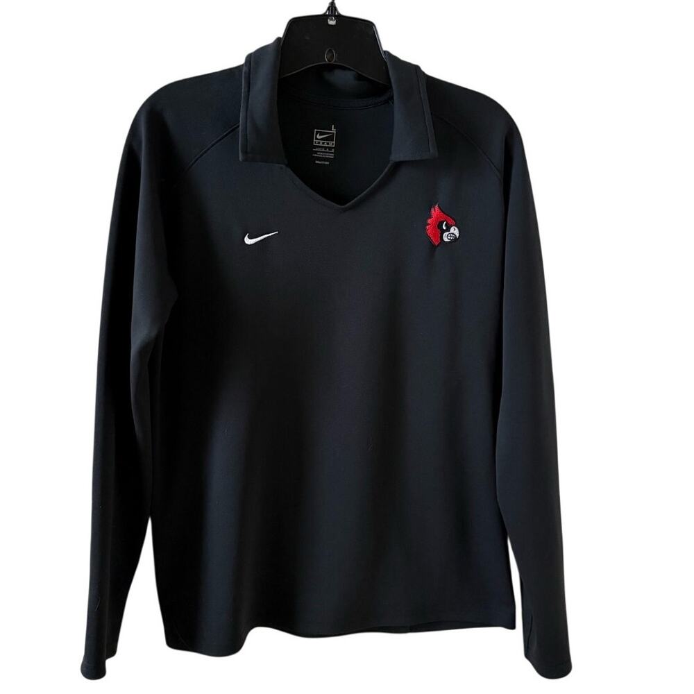 Nike Louisville Cardinals Dri-Fit Pullover with Embroidered logos Women’s Size L